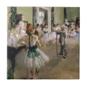 Edgar Degas – ダンス教室 タイル (正面)