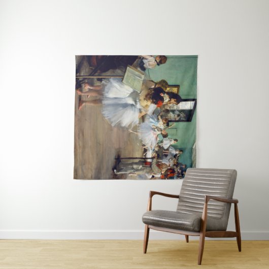 Edgar Degas – ダンス教室 タペストリー (インサイチュ(横))