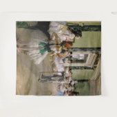 Edgar Degas – ダンス教室 タペストリー (正面(横))
