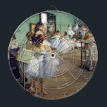 Edgar Degas – ダンス教室 ダーツボード<br><div class="desc">ダンスクラス/ラクラッセデダン – Edgar Degas in 1874</div>