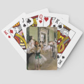 Edgar Degas – ダンス教室 トランプ (裏面)