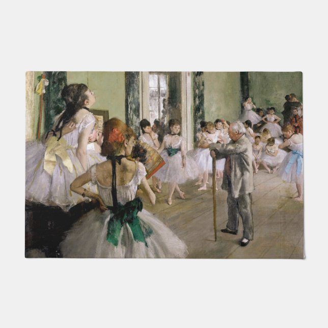 Edgar Degas – ダンス教室 ドアマット (正面)