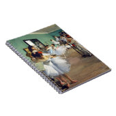 Edgar Degas – ダンス教室 ノートブック (右側)