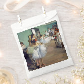 Edgar Degas – ダンス教室 フェイバーバッグ (クリップ留めされた状態)