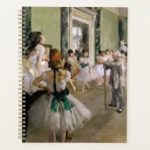 Edgar Degas – ダンス教室 プランナー手帳 (正面)