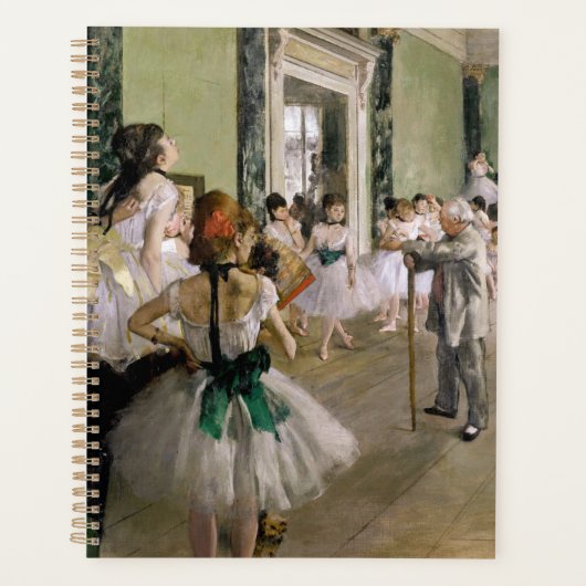 Edgar Degas – ダンス教室 プランナー手帳 (正面)