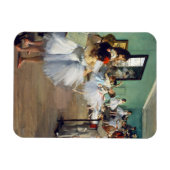 Edgar Degas – ダンス教室 マグネット (横)
