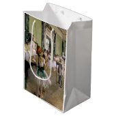 Edgar Degas – ダンス教室 ミディアムペーパーバッグ (正面アングル)