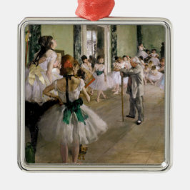 Edgar Degas – ダンス教室 メタルオーナメント