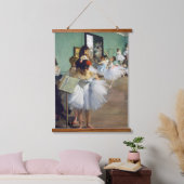 Edgar Degas – ダンス教室 吊り下げ型タペストリー (寝室)