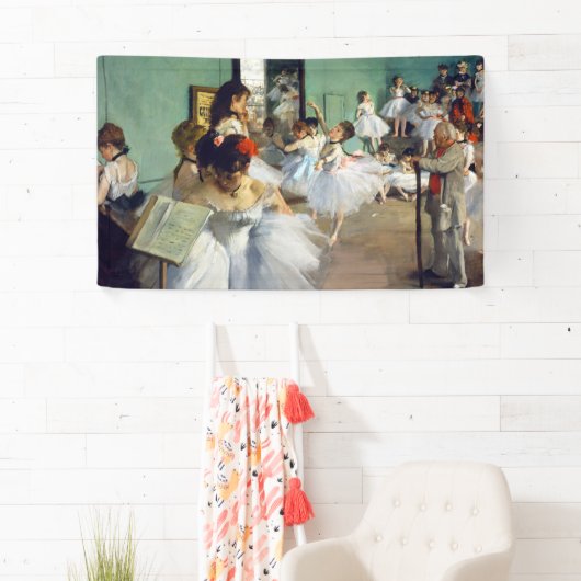 Edgar Degas – ダンス教室 横断幕 (インサイチュ)
