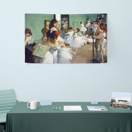 Edgar Degas – ダンス教室 横断幕 (トレードショー)