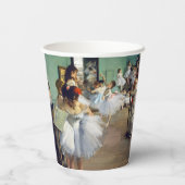 Edgar Degas – ダンス教室 紙コップ (裏面)