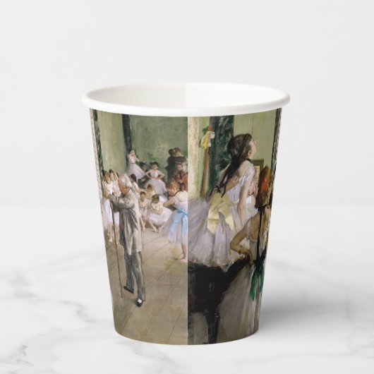 Edgar Degas – ダンス教室 紙コップ (左)
