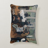 Edgar Degas – ニューオーリンズの綿花事務所 アクセントクッション (裏面(縦))