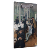 Edgar Degas – ニューオーリンズの綿花事務所 クリップボード (右)