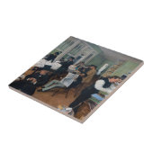 Edgar Degas – ニューオーリンズの綿花事務所 タイル (側面)