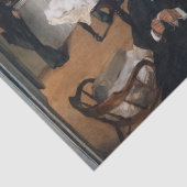 Edgar Degas – ニューオーリンズの綿花事務所 薄葉紙 (詳細)