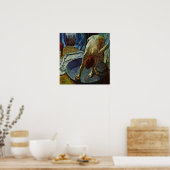 Edgar Degas – バスタブの女性 ポスター (キッチン)