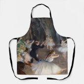 Edgar Degas – バレエ団の稽古 エプロン (正面)