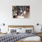 Edgar Degas – バレエ団の稽古 キャンバスプリント (インサイチュ (寝室))