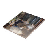 Edgar Degas – バレエ団の稽古 タイル (側面)