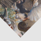 Edgar Degas – バレエ団の稽古 薄葉紙 (詳細)