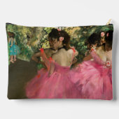 Edgar Degas – ピンク色のダンサー アクセサリーポーチ (裏面)