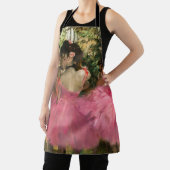 Edgar Degas – ピンク色のダンサー エプロン (インサイチュ)