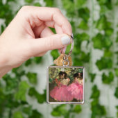 Edgar Degas – ピンク色のダンサー キーホルダー (手)