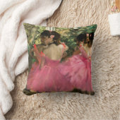 Edgar Degas – ピンク色のダンサー クッション (Blanket)