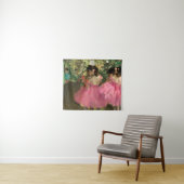 Edgar Degas – ピンク色のダンサー タペストリー (インサイチュ(横))