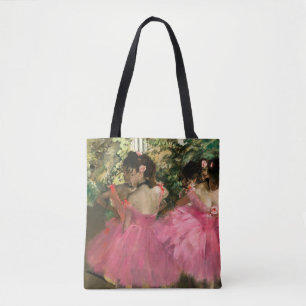 Edgar Degas – ピンク色のダンサー トートバッグ