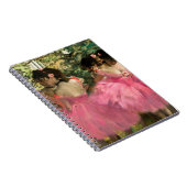 Edgar Degas – ピンク色のダンサー ノートブック (右側)