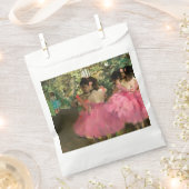 Edgar Degas – ピンク色のダンサー フェイバーバッグ (クリップ留めされた状態)