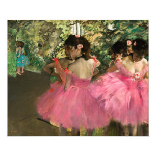 Edgar Degas – ピンク色のダンサー フォトプリント