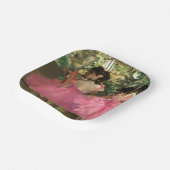 Edgar Degas – ピンク色のダンサー ペーパープレート (傾斜あり)