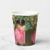 Edgar Degas – ピンク色のダンサー 紙コップ (右)