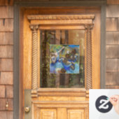 Edgar Degas – ブルーダンサー ウィンドウサイン (ホームデコレーション)