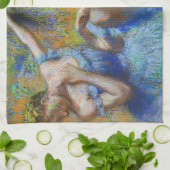 Edgar Degas – ブルーダンサー キッチンタオル (折り畳み)