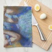 Edgar Degas – ブルーダンサー キッチンタオル (四つ折り)