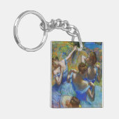Edgar Degas – ブルーダンサー キーホルダー (正面左)
