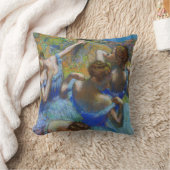 Edgar Degas – ブルーダンサー クッション (ブランケット)