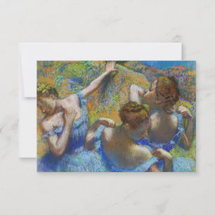 Edgar Degas – ブルーダンサー サンキューカード
