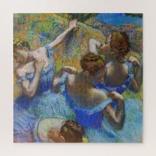 Edgar Degas – ブルーダンサー ジグソーパズル (縦)