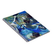 Edgar Degas – ブルーダンサー ノートブック (右側)