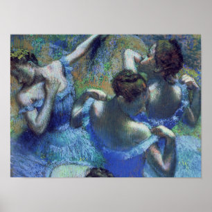 Edgar Degas – ブルーダンサー ポスター