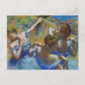 Edgar Degas – ブルーダンサー ポストカード (正面)