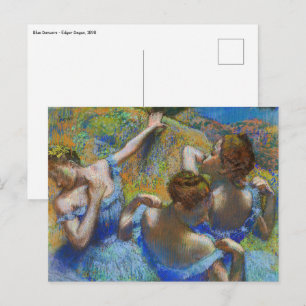 Edgar Degas – ブルーダンサー ポストカード