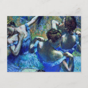 Edgar Degas – ブルーダンサー ポストカード